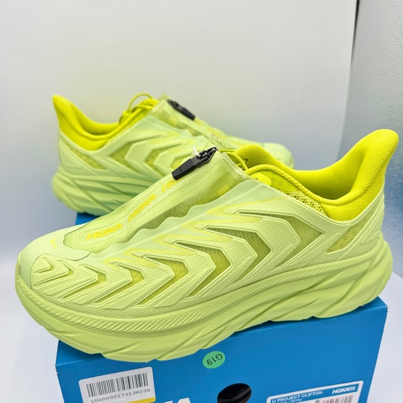 NWT Hoka Project Clifton Butterfly Evening Primrose Unisex Sneaker Shoes BEPM - Picture 12 of 16